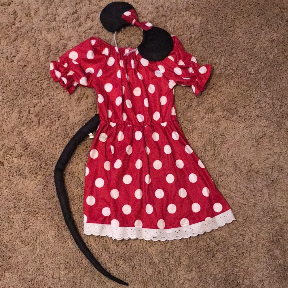 Minnie Mouse costume size childs large